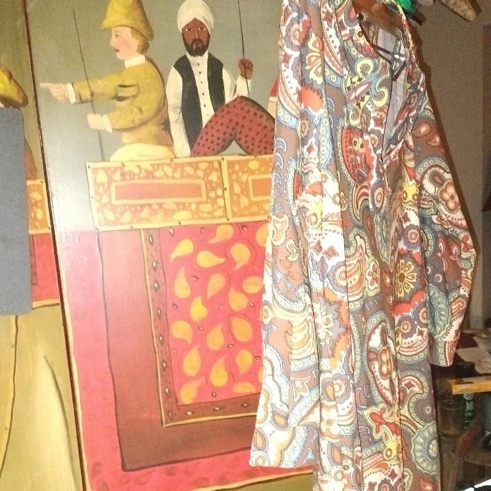 Jude Connally Multicolor Paisley A-Line Dress - Picture 4 of 5